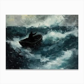 Contemporary Artwork Inspired By Winslow Homer 3 Canvas Print