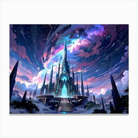 Castle In The Sky 1 Canvas Print