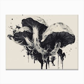 Mushroom Painting 2 Canvas Print