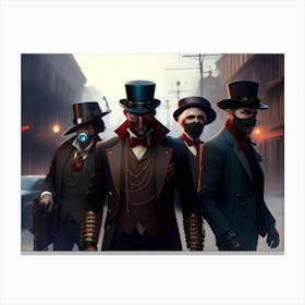 Gangsters Canvas Print