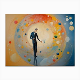 Man In A Suit Canvas Print