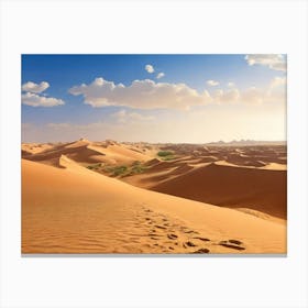 Sahara Desert 15 Canvas Print