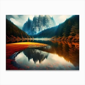 Mountain Lake 2 Canvas Print