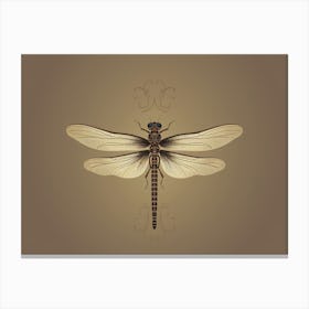 Dragonfly Common Baskettail Epitheca 8 Canvas Print