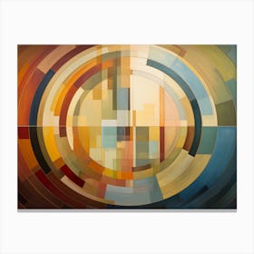 Abstract Painting Canvas Print