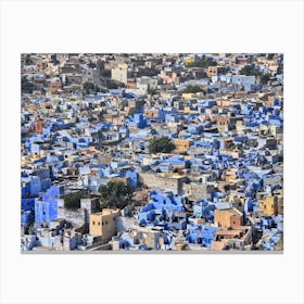 The Blue City Jodhpur India Canvas Print