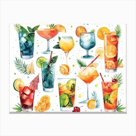 Cocktail Dreams 1 Canvas Print