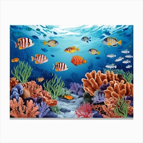 Coral Reef Canvas Print