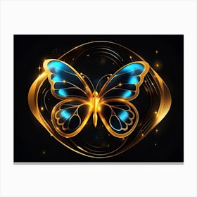Butterfly Stock Videos & Royalty-Free Footage 3 Canvas Print