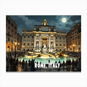 Rome, Italy Canvas Print