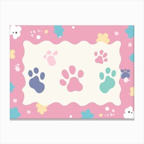 Cat Paw (7) Canvas Print