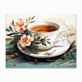 Cup Of Tea Canvas Print