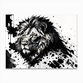 Lion Painting 55 Canvas Print