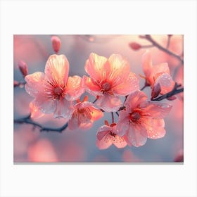 Cherry Blossoms Wallpaper 3 Canvas Print