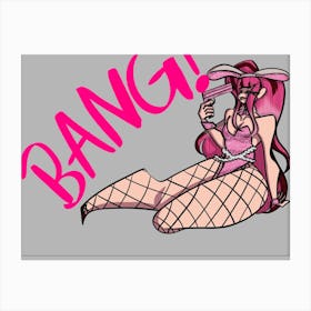 Bang! Canvas Print