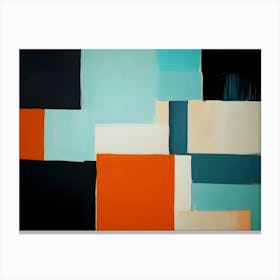 Abstract Squares 1 Canvas Print