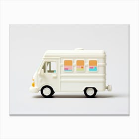 Toy Car Ice Cream Truck Canvas Print