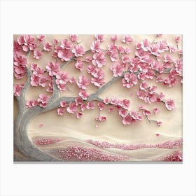 Cherry Blossom Tree 14 Canvas Print