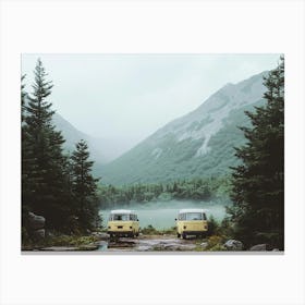 Vw Camper Vans Canvas Print