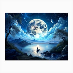 Moonlight Serenade (7) Canvas Print