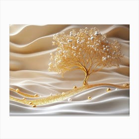 Tree Of Gold 7 Canvas Print