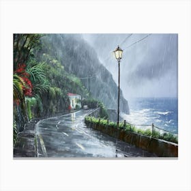 Madeira Rainy Day Canvas Print