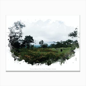 Virachey National Park, Eastern Cambodia, Cambodia Canvas Print