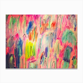 Abstract Painting Canvas Print