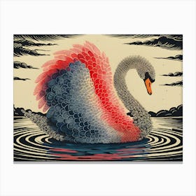 Swan 6 Canvas Print