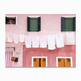 Dirty Laundry In Canvas Print