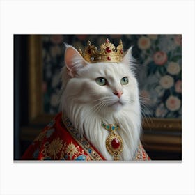 King Cat 8 Canvas Print