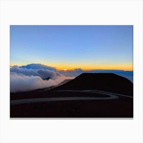 Mystic Maui Mountain Top (Maui Hawaii Series) Canvas Print
