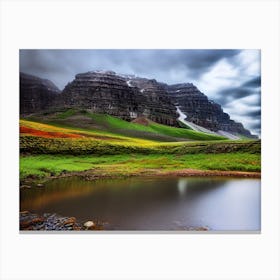 Fjords Of Iceland Canvas Print