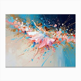 Ballerina Painting 1 Canvas Print