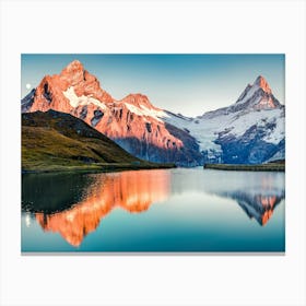 Swiss Alps Canvas Print