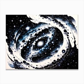 Galaxy Painting 6 Canvas Print