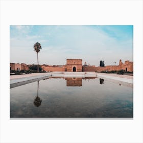 Marrakech Palace | Ruins in Morocco photography Canvas Print