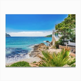 Sant Elm Mallorca Beach Canvas Print