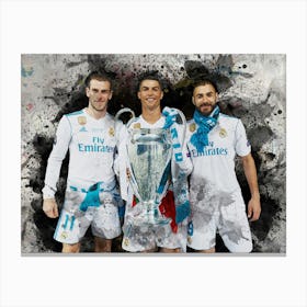 Real Madrid Champion League Canvas Print