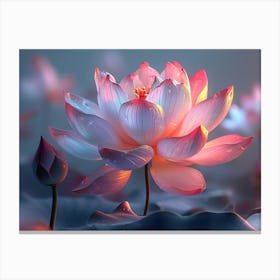 Lotus Flower 65 Canvas Print