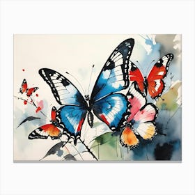 Butterfly Painting 101 Canvas Print