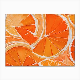 Orange Slices Canvas Print