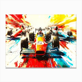 Grand Prix Race Time - Grand Prix Canvas Print
