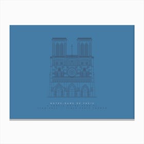 Notre-Dame Canvas Print