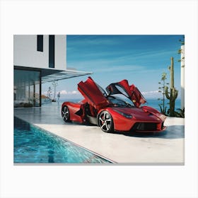 La Ferrari Canvas Print