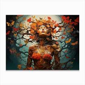 Tree Lady One Canvas Print