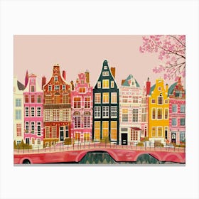 Modern Amsterdam Canvas Print