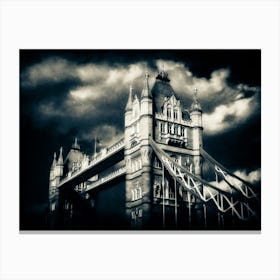 Atmospheric Tower Bridge London Canvas Print
