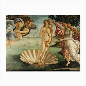 Sandro Botticelli Birth Of Venus 3 Canvas Print