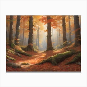 Autumn Forest Canvas Print